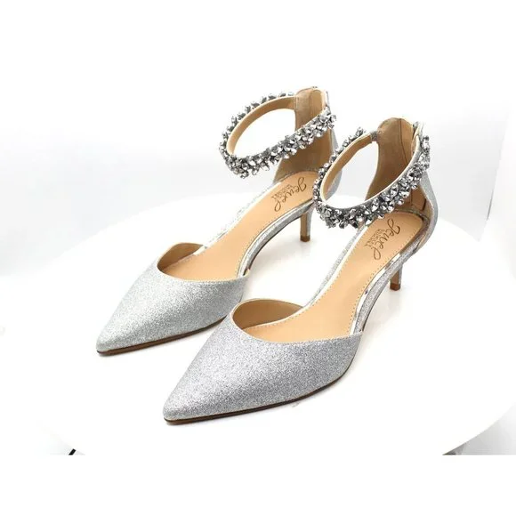 Jewel Badgley Mischka Women's Robles Evening Pumps - Picture 3 of 8